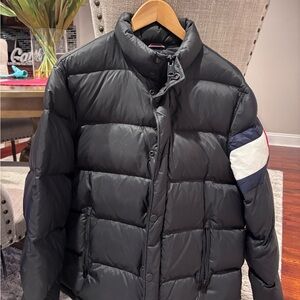 Tommy Hilfiger Black and White Puffer Jacket